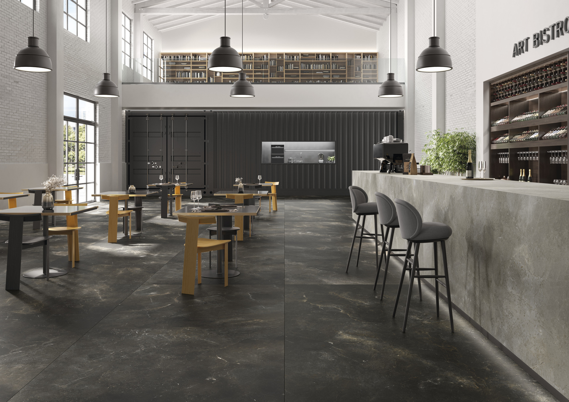 Stone Look Porcelain Tiles - ART STONE