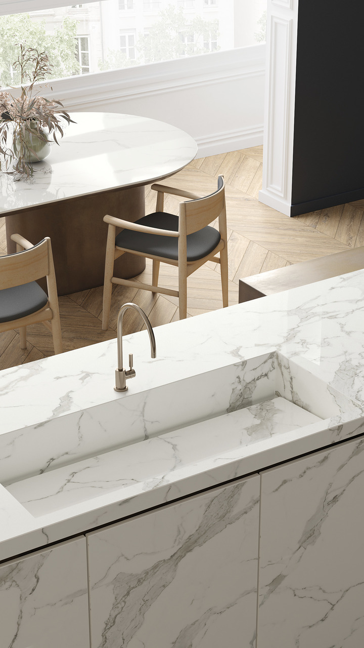 Porcelain countertops