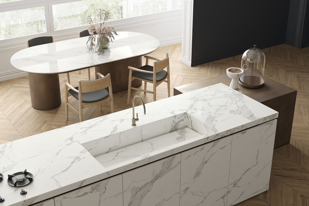 Porcelain countertops