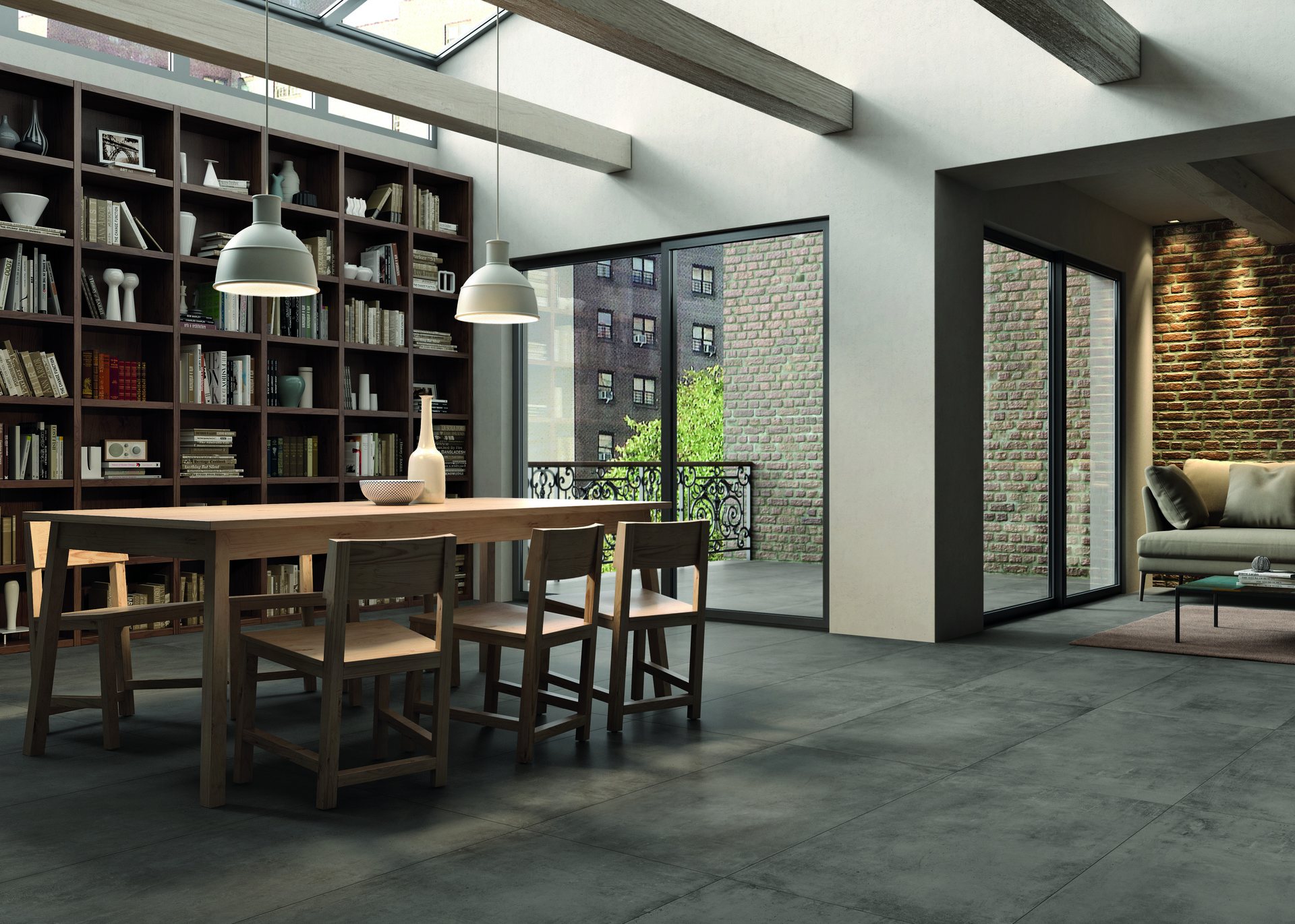 Cement Effect Porcelain Tiles - URBAN