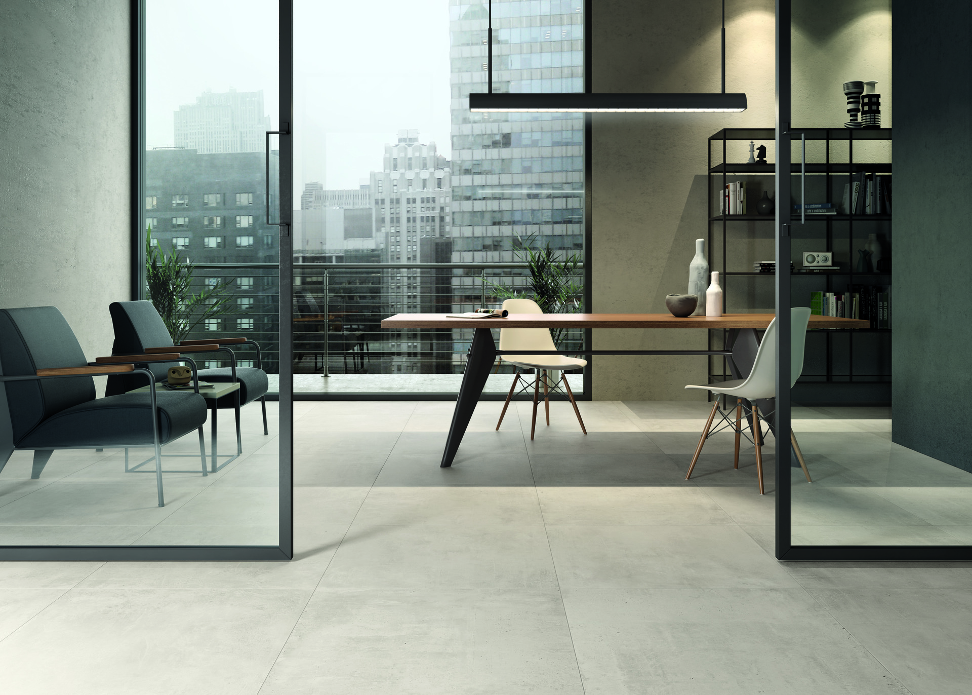 Cement Effect Porcelain Tiles - URBAN